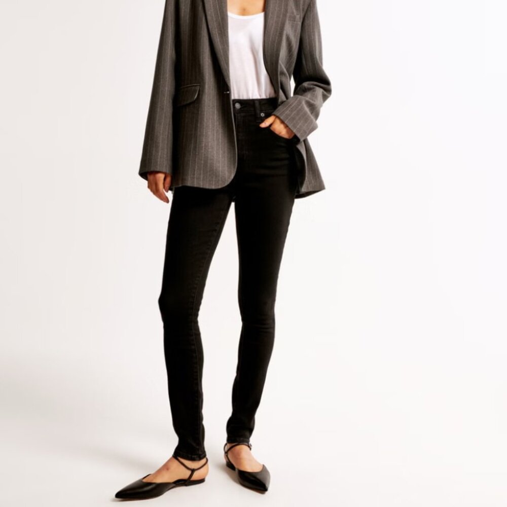 Abercrombie - The Super Skinny Mid Rise
